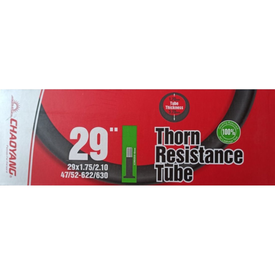 ChaoYang Camera d'aria Resistente alle forature 29x1.75/2.10 Valvola Schrader